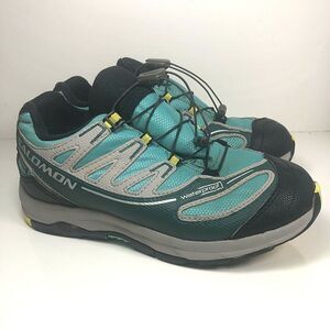 Salomon Turquoise and Black Waterproof Athletic Shoes